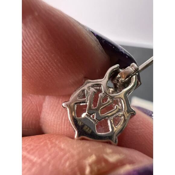 NEW Charles Winston CZ Sterling Silver Earrings 10.16ctw - Picture 9 of 11